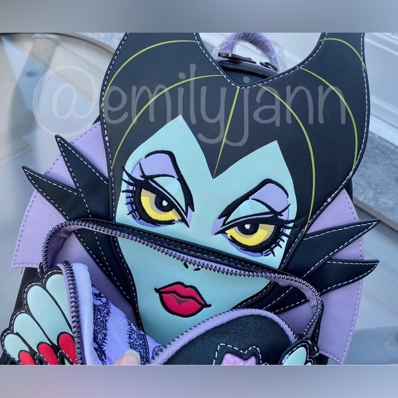 Sleeping Beauty♠️Maleficent Backpack Set - Picture 6 of 13